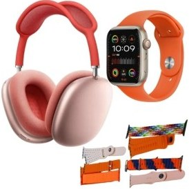 ساعت هوشمند هفت بند p9 به همراه هدفون