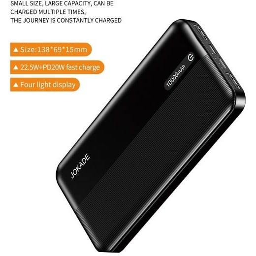 پاوربانک ۱۰ هزار 22.5 وات جوکید مدل Jg029