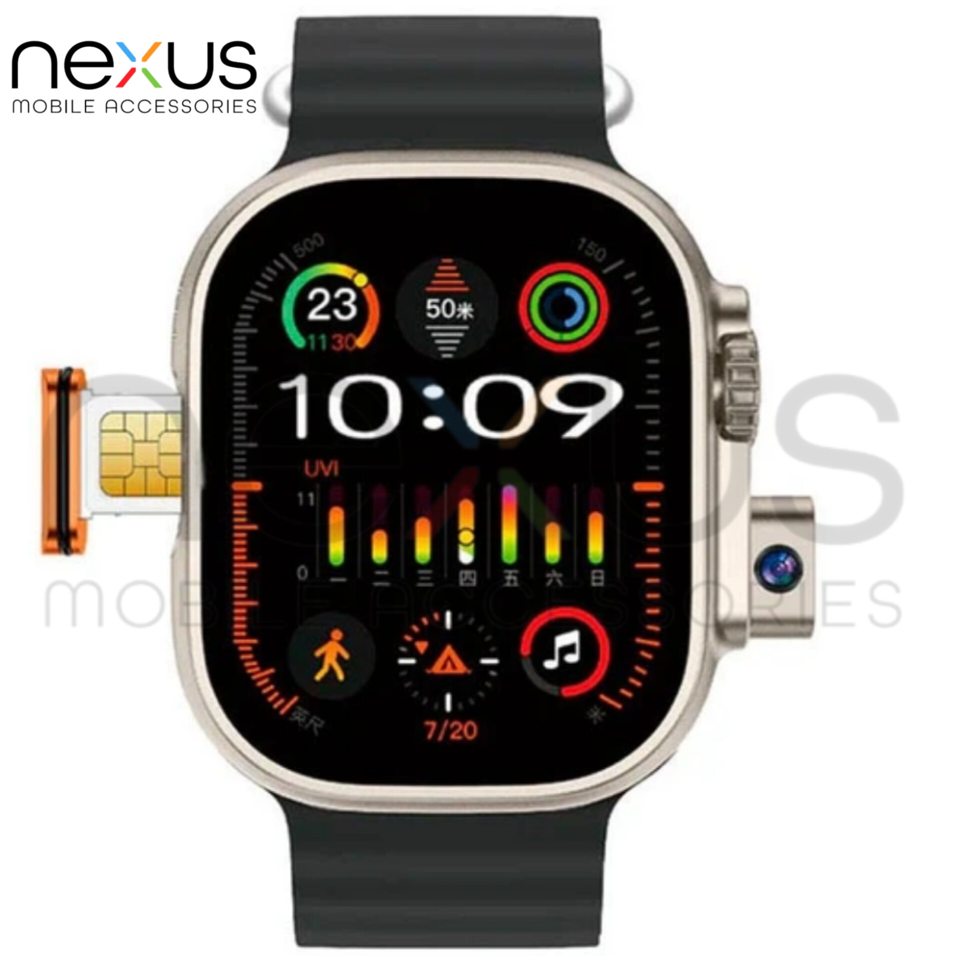 ساعت هوشمند jeyes ms32 ultra سیم کارت خور و دوربین دار