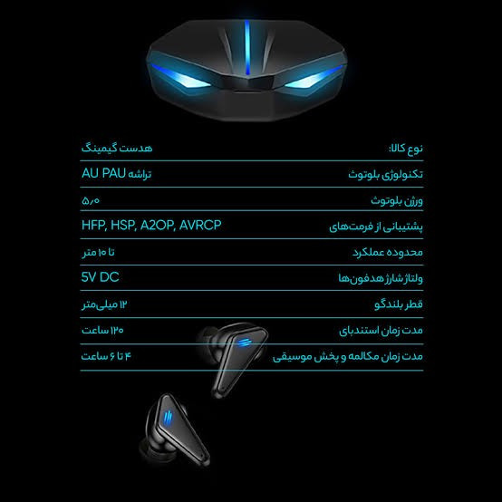 ایرپاد گیمینگ مدل K55