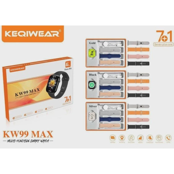 ساعت هوشمند keqiwear مدل Kw 99 Max
